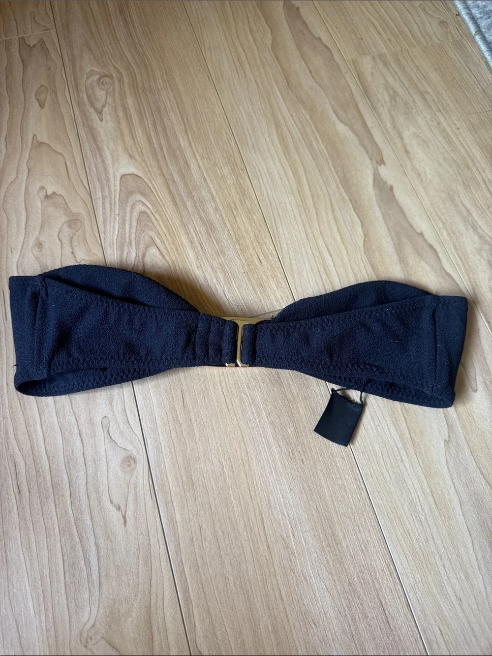 Same HAMMERED BANDEAU TOP